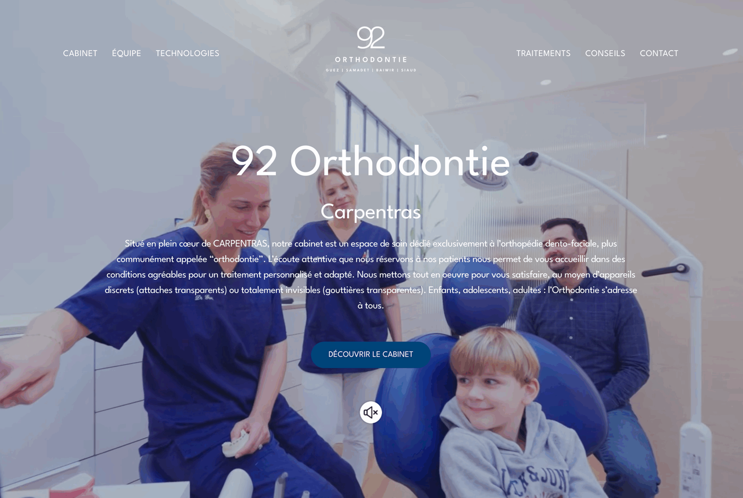 Cabinet Orthodontie 92 – Dr Camille Guez, Dr Virginie Samadet, Dr Fanny Baiwir, Dr Blanche Siaud