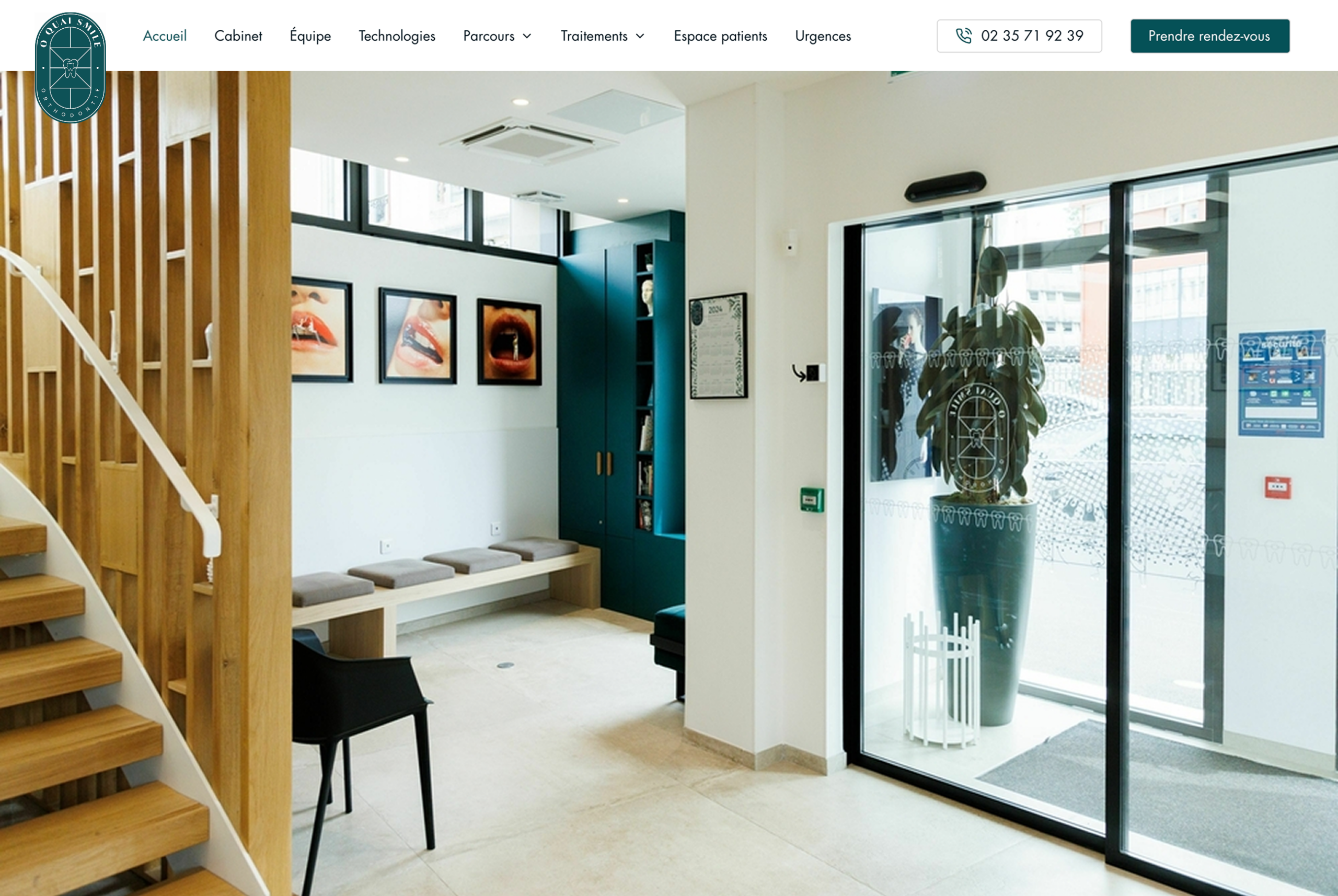 Cabinet d&rsquo;Orthodontie O Quai Smile – Dr Héloïse Marche-Soligni, Dr Sébastien Poulard