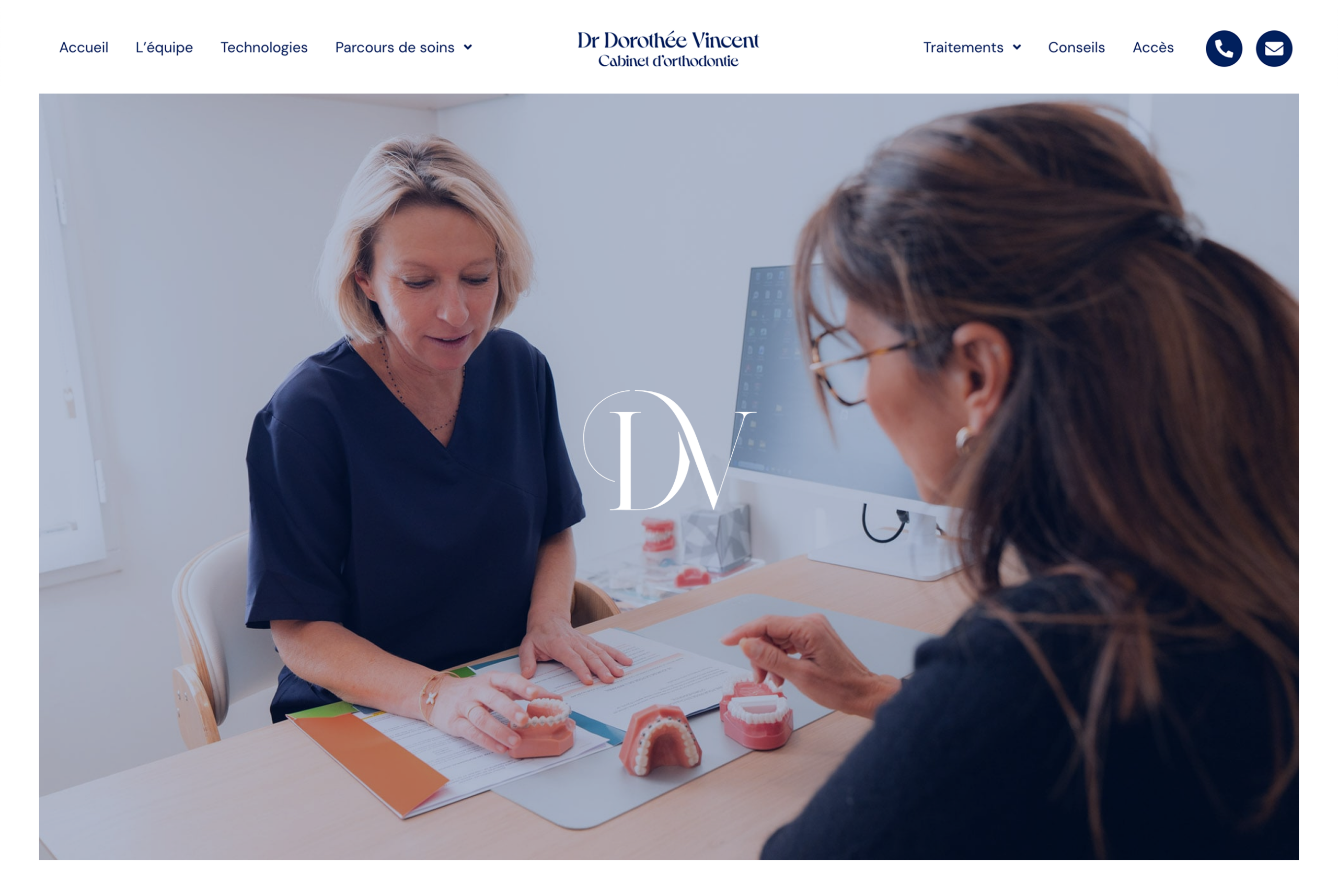 Cabinet d&rsquo;Orthodontie – Dr Dorothée Vincent