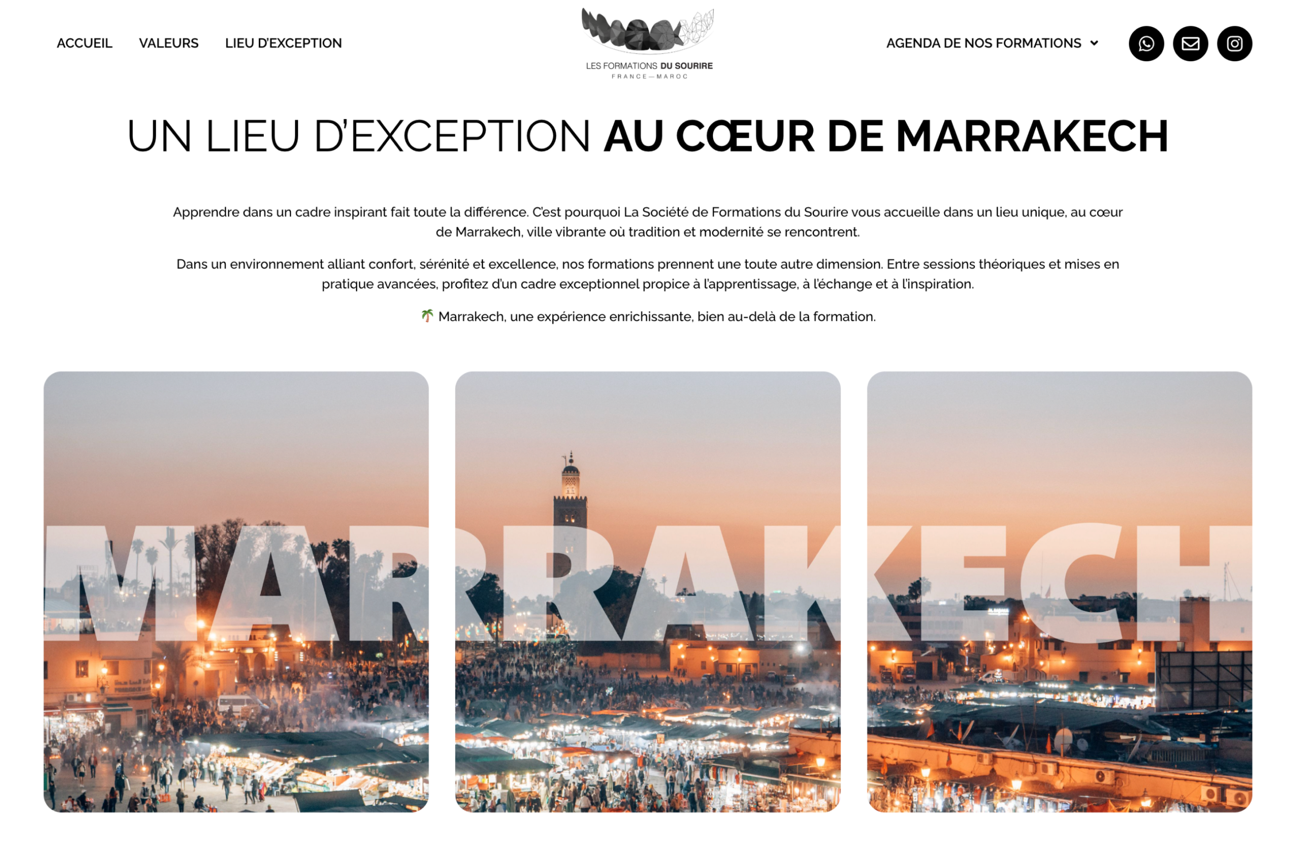 Formations du sourire