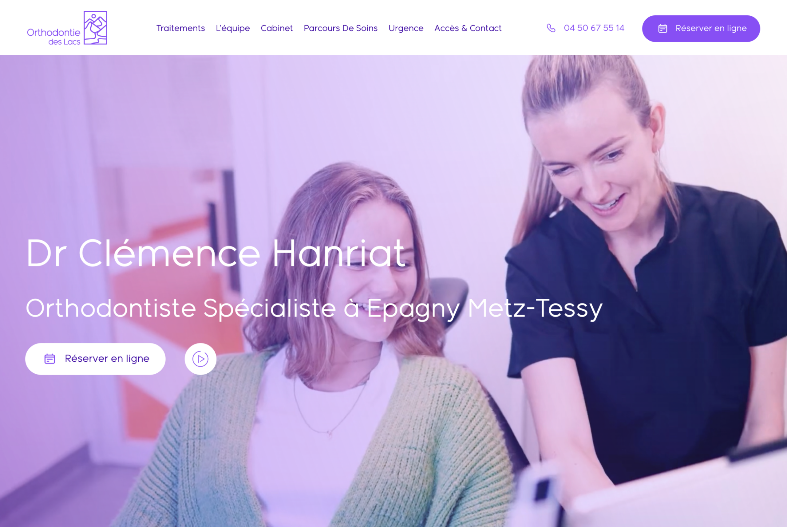 Cabinet d&rsquo;Orthodontie des Lacs – Dr Clémence Hanriat