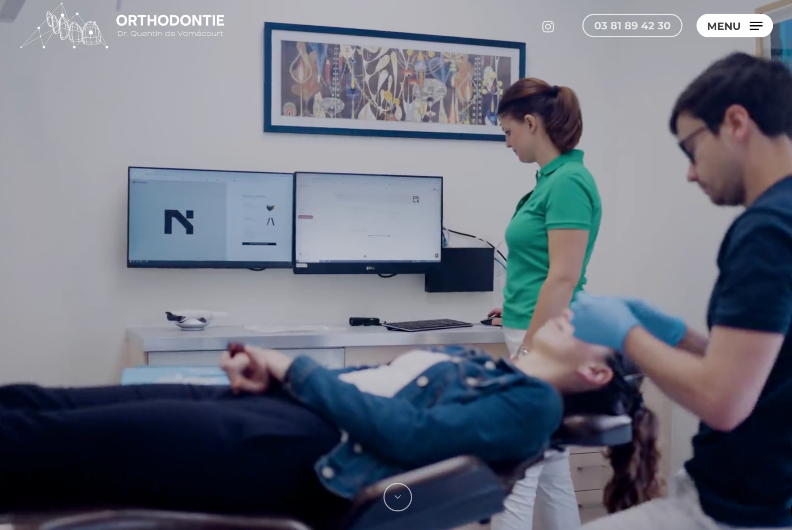 Cabinet d&rsquo;Orthodontie – Dr Quentin de Vomécourt